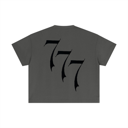 “GOOD GOY”  Cotton Boxy T-Shirt white text