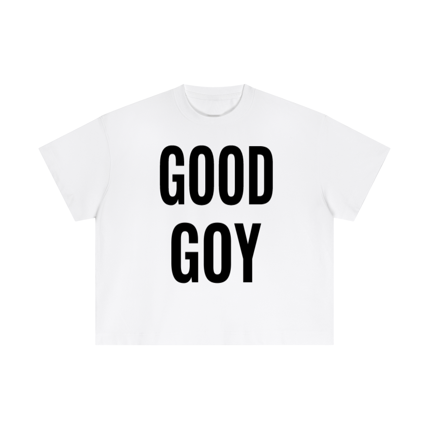 “GOOD GOY” Cotton Boxy T-Shirt