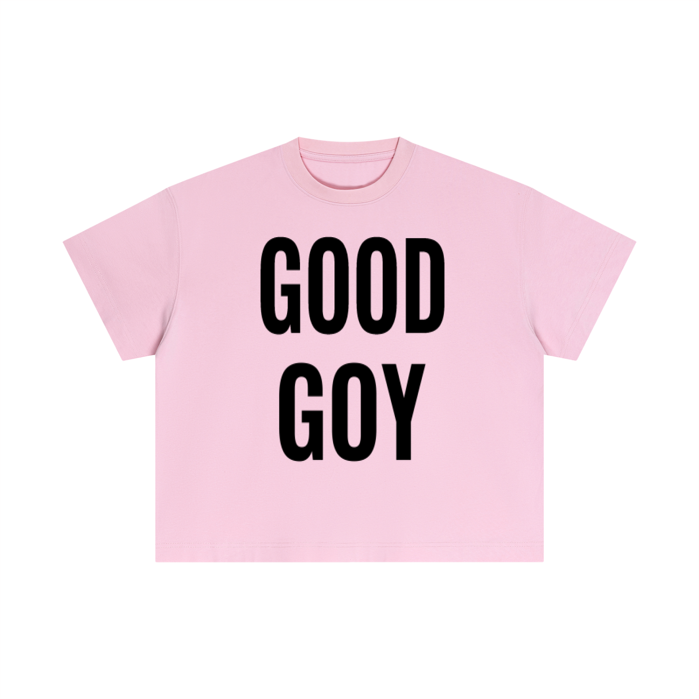 “GOOD GOY” Cotton Boxy T-Shirt