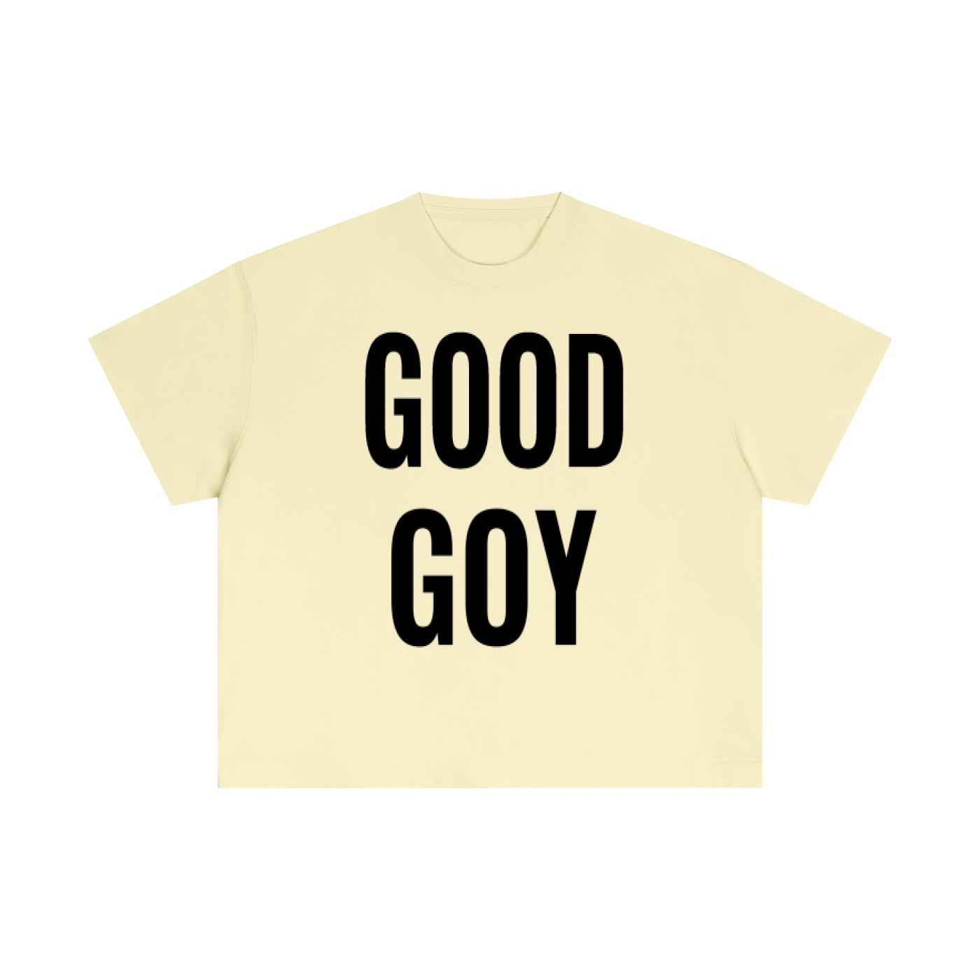 “GOOD GOY” Cotton Boxy T-Shirt