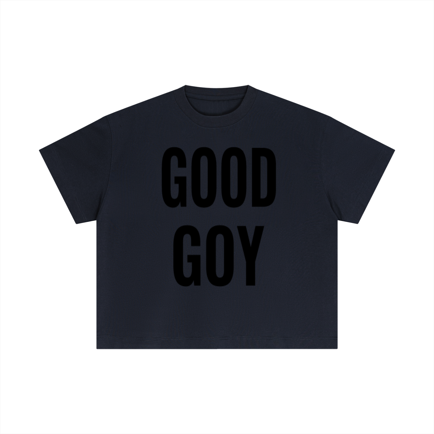 “GOOD GOY” Cotton Boxy T-Shirt
