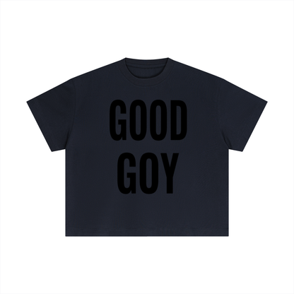 “GOOD GOY” Cotton Boxy T-Shirt
