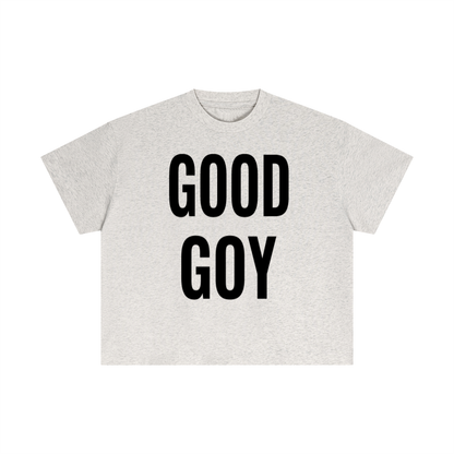 “GOOD GOY” Cotton Boxy T-Shirt