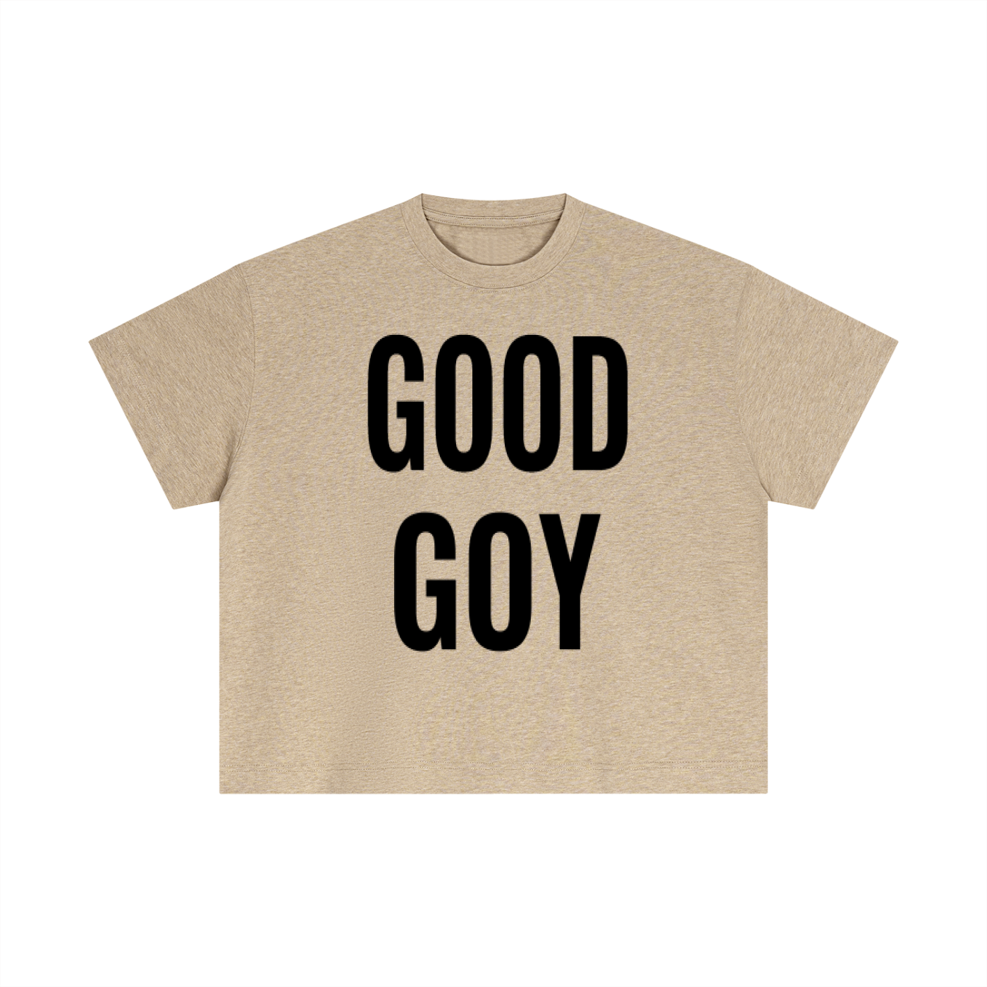 “GOOD GOY” Cotton Boxy T-Shirt