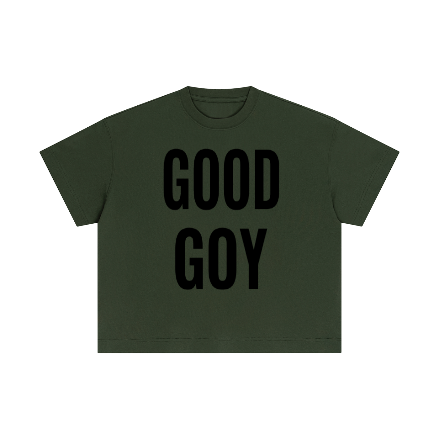 “GOOD GOY” Cotton Boxy T-Shirt