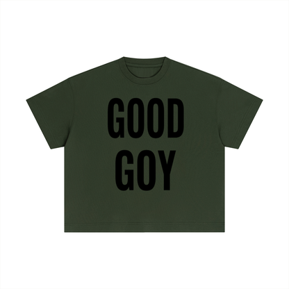 “GOOD GOY” Cotton Boxy T-Shirt