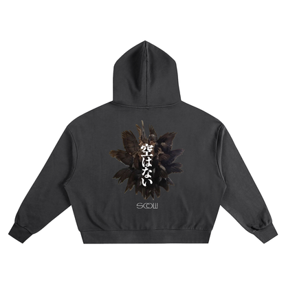 "Crucified" Boxy Oversized Hoodie
