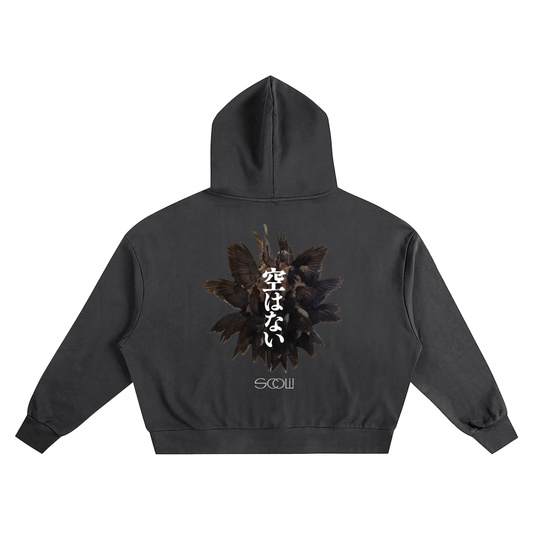 "Crucified" Boxy Oversized Hoodie