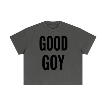 “GOOD GOY” Cotton Boxy T-Shirt