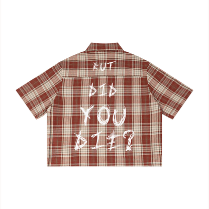 “War never ends. But, did you die?” Flannel
