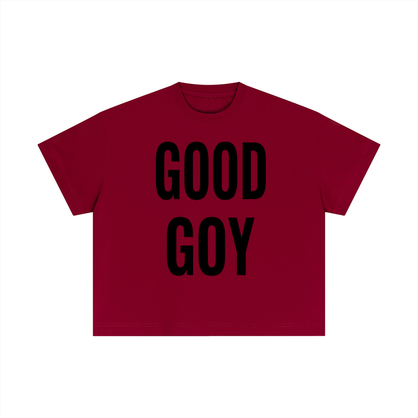 “GOOD GOY” Cotton Boxy T-Shirt